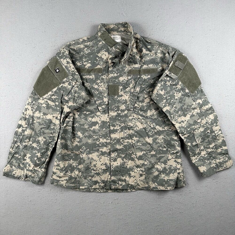 US Military ACU Army Combat Uniform Coat UCP Digital Camo Ripstop Medium Reg